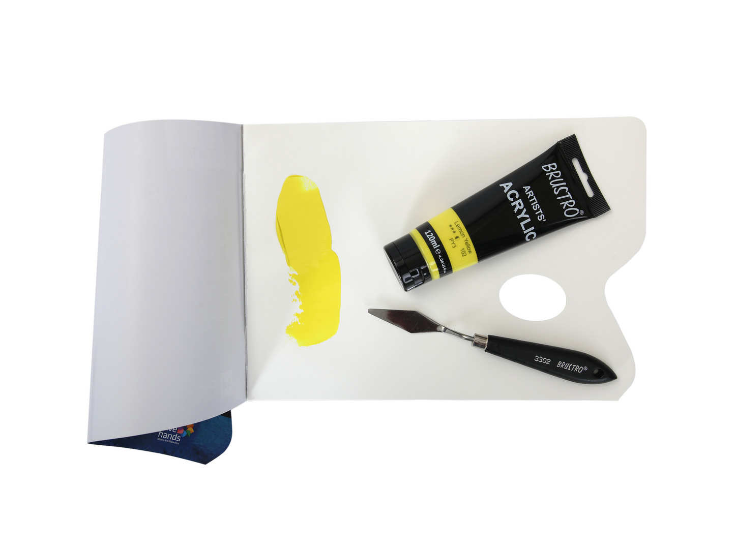 Brustro Arists' Acrylic 120ml Lemon Yellow