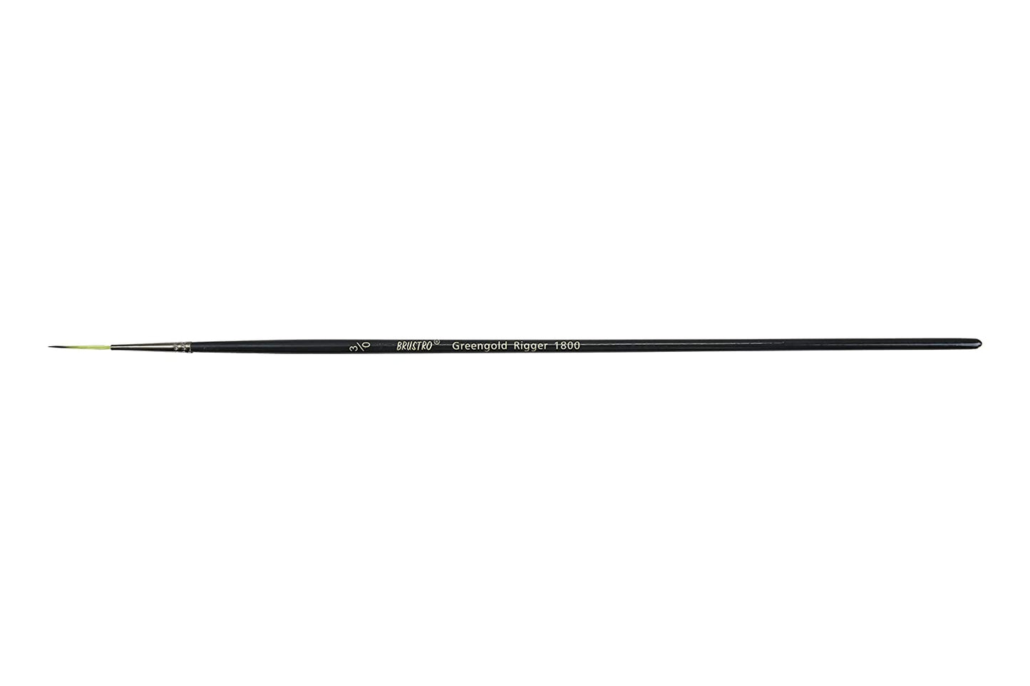 Brustro Artists Greengold Acrylic Brush Rigger Series 1800 - Size - 3/0