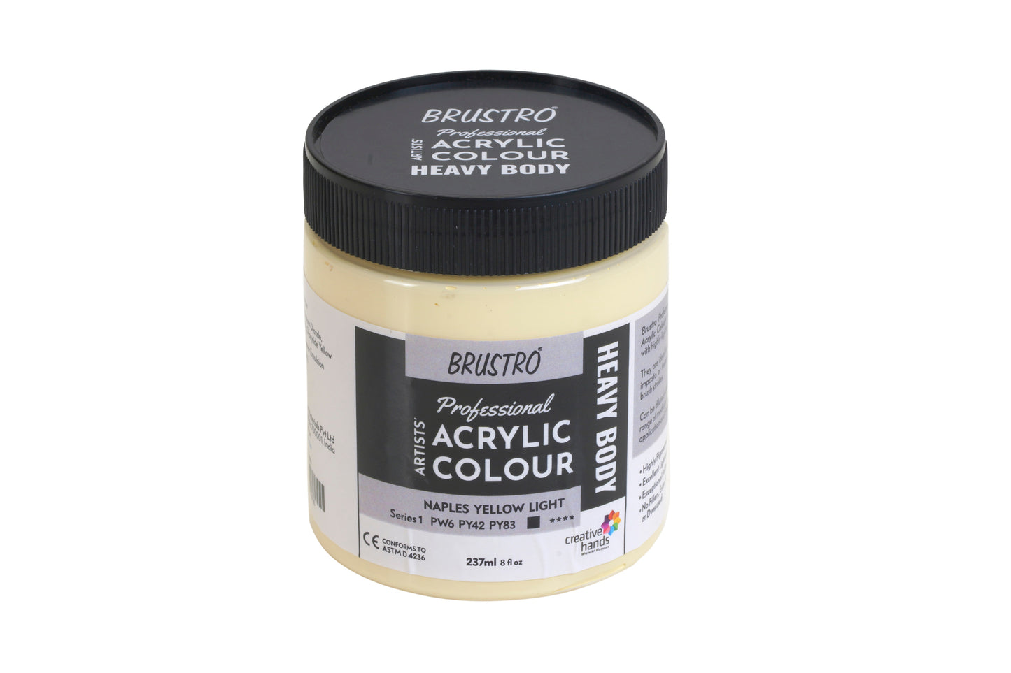 Brustro Professional Artists Heavybody Acrylic Paint 237ml