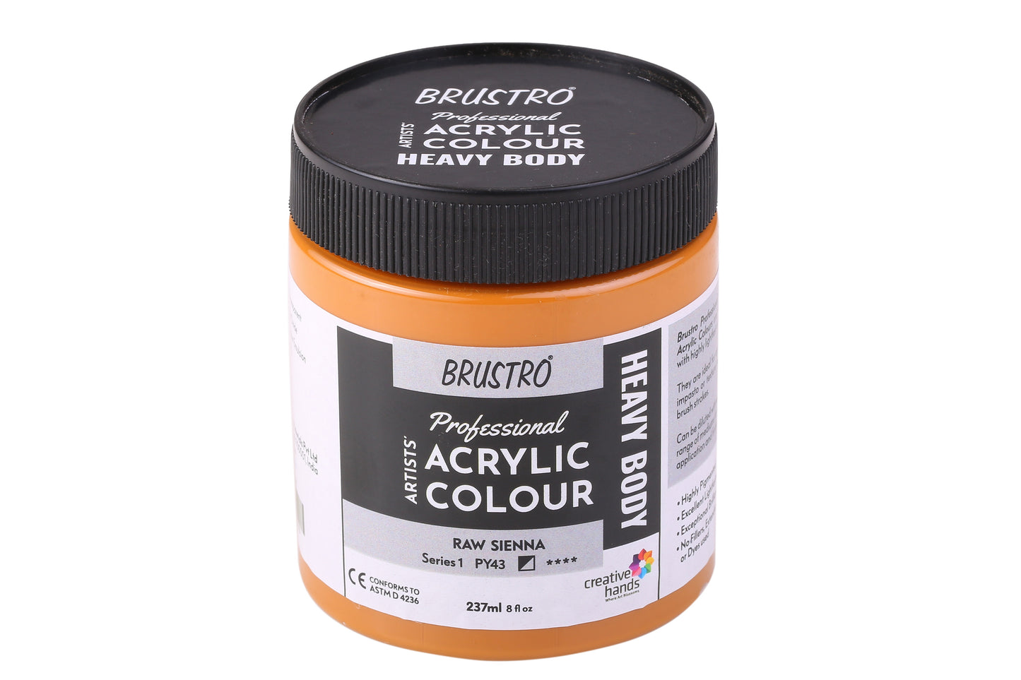 Brustro Professional Artists Heavybody Acrylic Paint 237ml