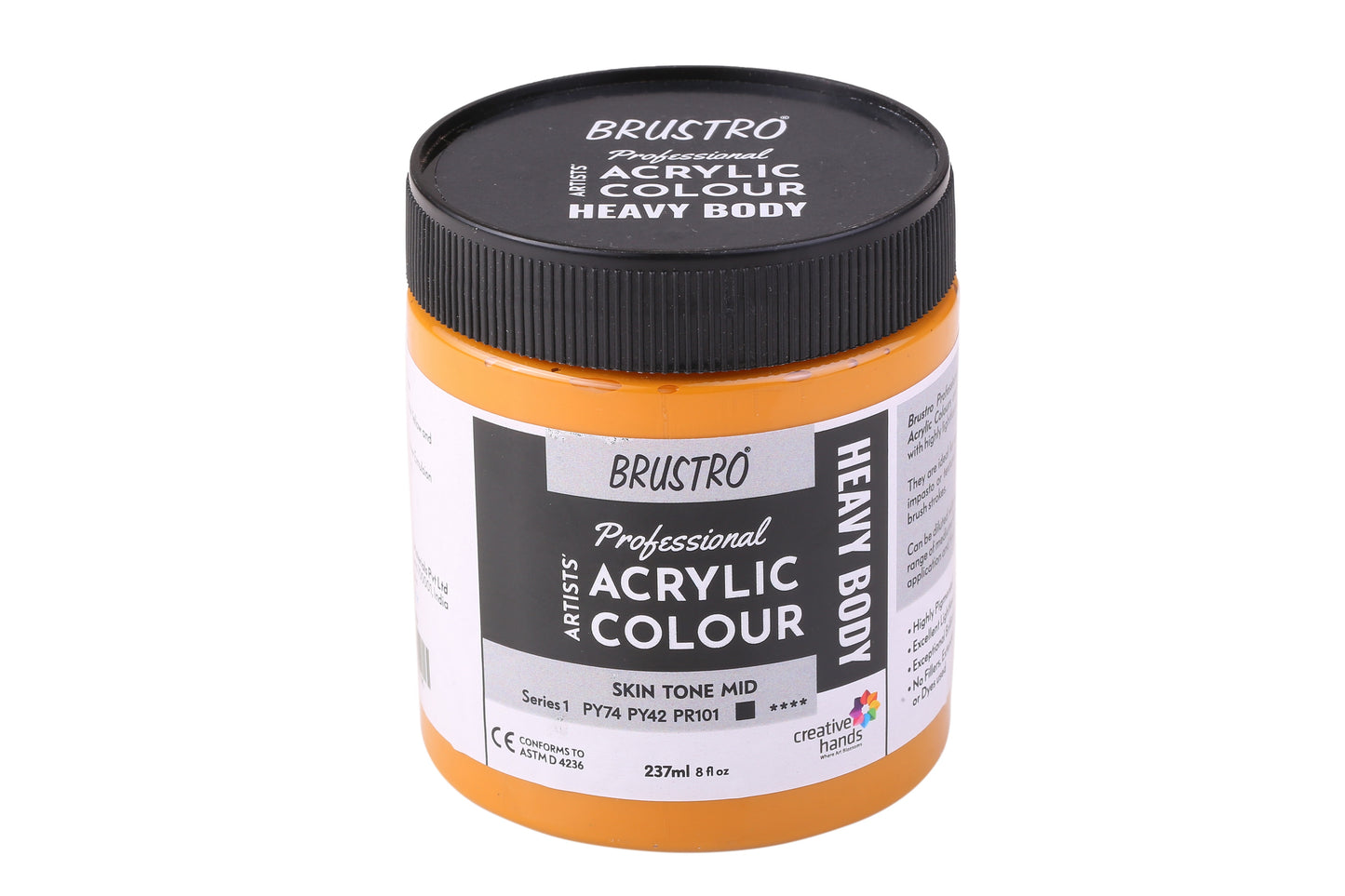 Brustro Professional Artists Heavybody Acrylic Paint 237ml
