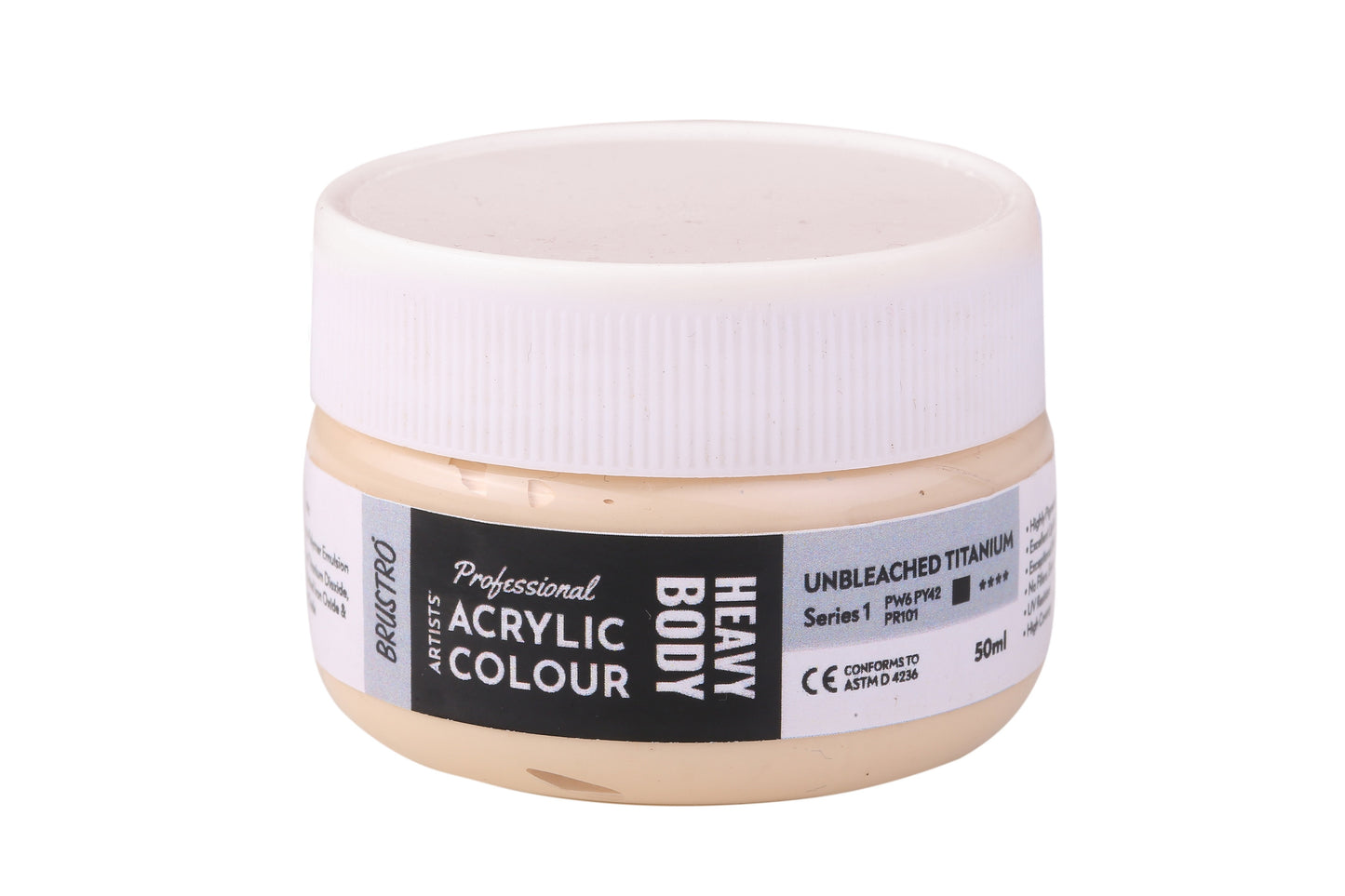 Brustro Professional Artists Heavybody Acrylic Paint 50ml