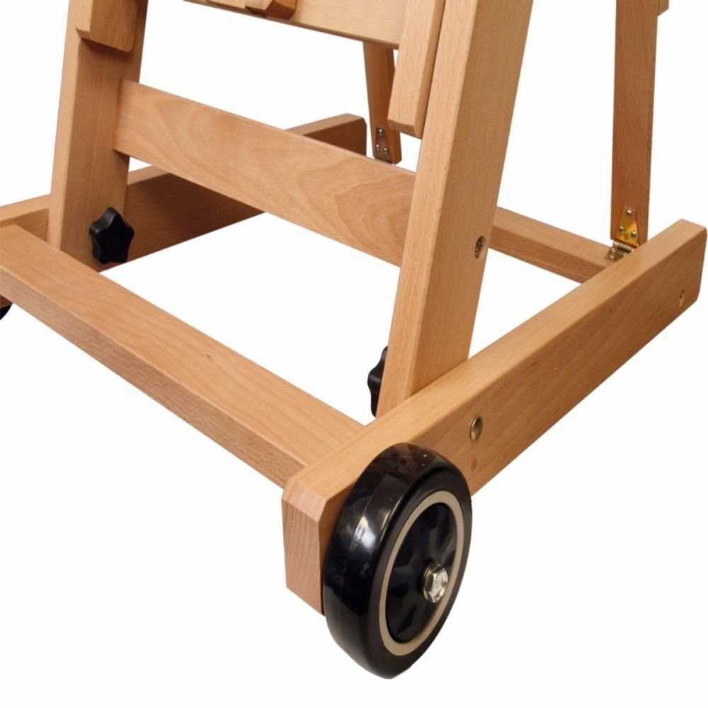 Brustro Artists' Master Multi-Function Studio Artist Wood Floor Easel.