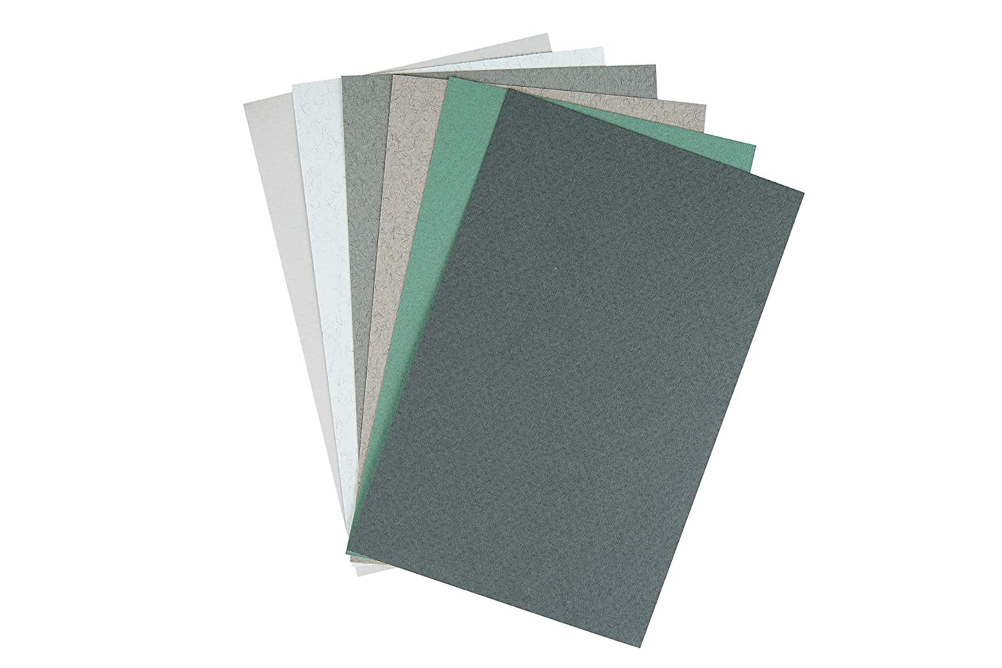 Brustro Artists' Pastel Paper Pad Set of 2, 24 Sheets (160 GSM) Each, Colour - Earth Tones & Grey Tones, Size - 3.5" x 5.5"