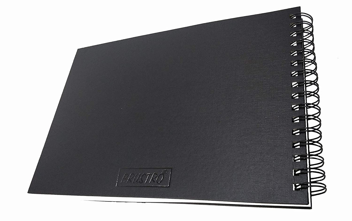 Brustro Artists Sketch Book Wiro Bound A4 Size, Landscape, 116 Pages, 160 GSM (Acid Free)