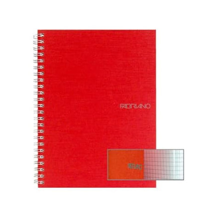 Fabriano Ecoqua A4 Spiral Bound Graph 5MM Notebook