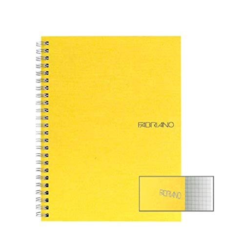 Fabriano Ecoqua A4 Spiral Bound Graph 5MM Notebook