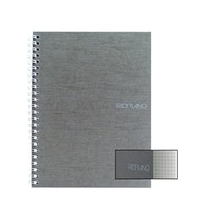 Fabriano Ecoqua A4 Spiral Bound Graph 5MM Notebook