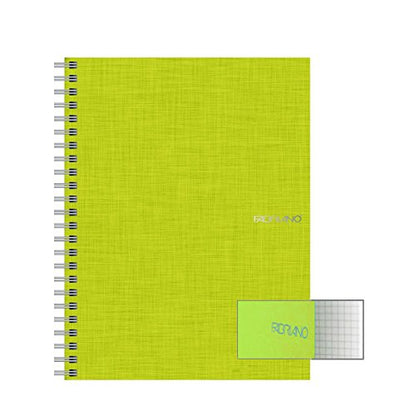 Fabriano Ecoqua A4 Spiral Bound Graph 5MM Notebook