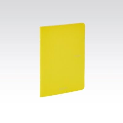 Fabriano Ecoqua Staple Bound Original Notebook | A4, Blank, 40 Sheets, Lemon | Chlorine Free, Acid Free Paper, Recyclable