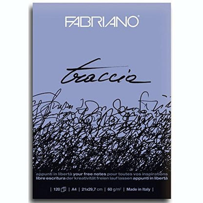 Fabriano Traccia Top Glued Notebook A4(OPEN STOCK)