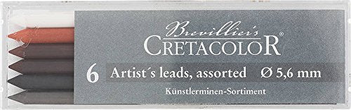 Cretacolor Artists' Leads Assorted (Set of 6)