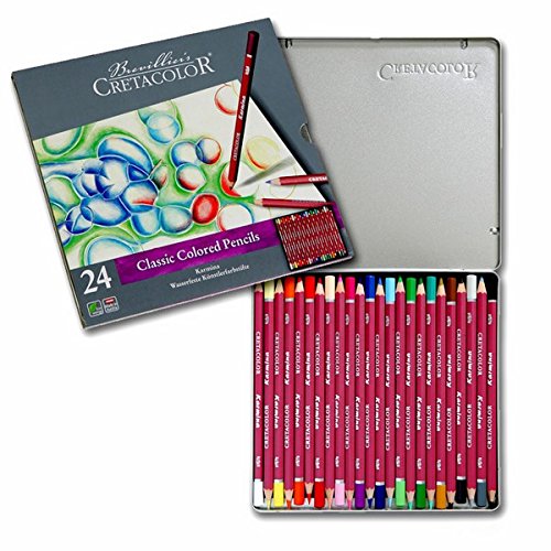 Cretacolor Karmina Classic Colored Pencil Set of 24