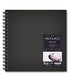 Fabriano Spiral Sketchbook, Size - 30 X 30 cm, 110 GSM, Contains 80 Sheets of White Colour