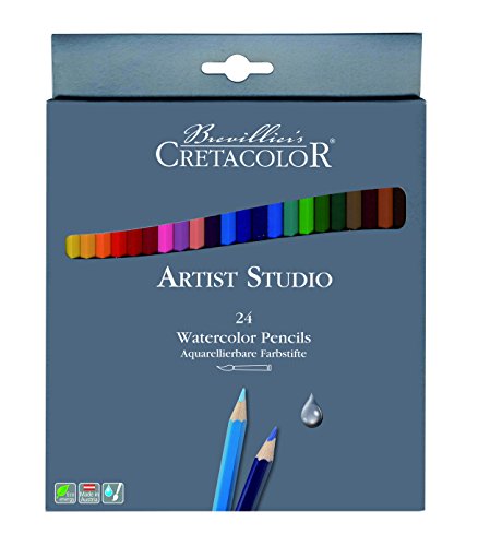 Cretacolor Artists Studio Line Watercolor Pencil Set of 24