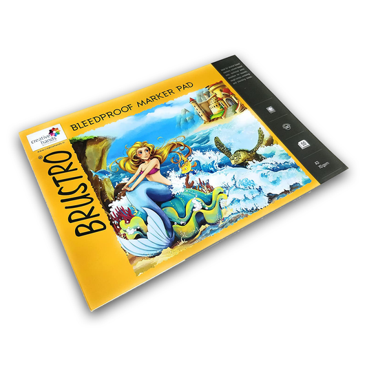 Brustro Bleedproof Marker Pad 70 GSM A3 ( Contains 50 Sheets )