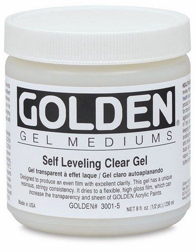 Golden Pourable Gel Mediums