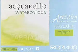 Fabriano Artistico Traditional White Watercolour Blocks