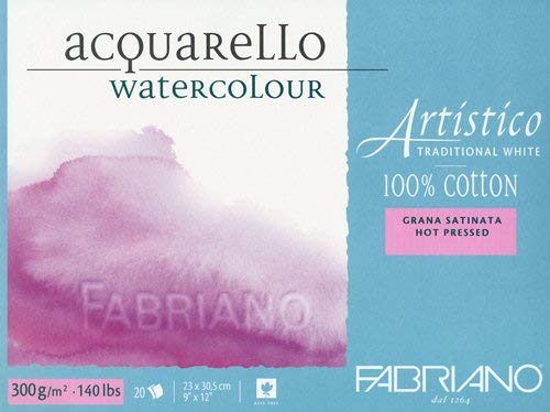 Fabriano Artistico Traditional White Watercolour Blocks