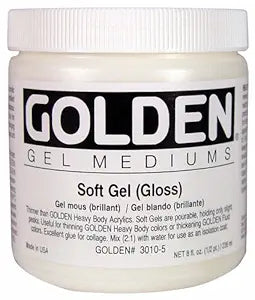 Golden Gel Mediums