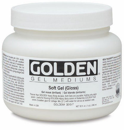 Golden Gel Mediums