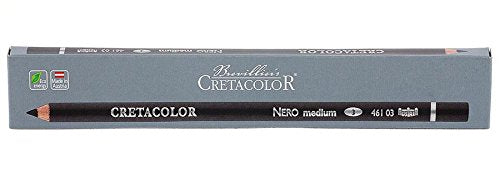 Cretacolor Artists' Nero Pencils Medium (Pack of 6)