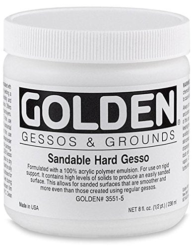 Golden Sandable Hard Gesso 236 ML