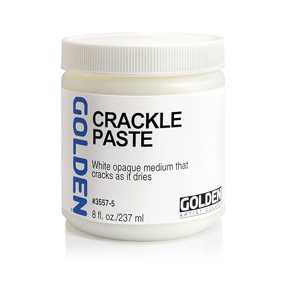 Golden Gel Mediums Crackle Paste 236 ML