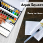 Brustro Aqua Squeeze Leak Proof Watercolour Brush Pen Flat, Small,Medium,Large (Assorted) - Pack of 3