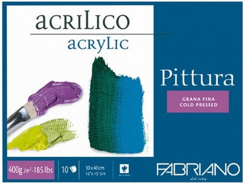 Fabriano Pittura Acrylic Blocks 400 GSM 30 X 40 CM