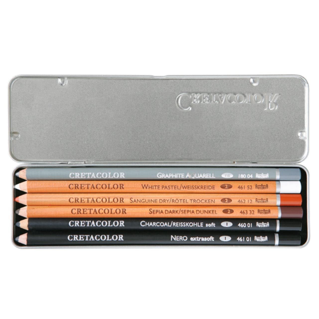 Cretacolor Primo Basic Drawing Set of 6 (Multicolour)