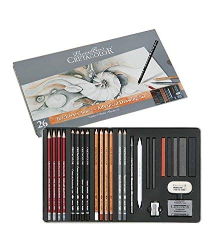 Cretacolor Teacher's Choice - Advanced Drawing Set of 26