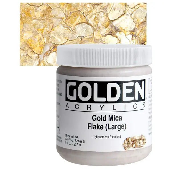 Golden Heavy Body Acrylic Paints 236ML(Metallic)