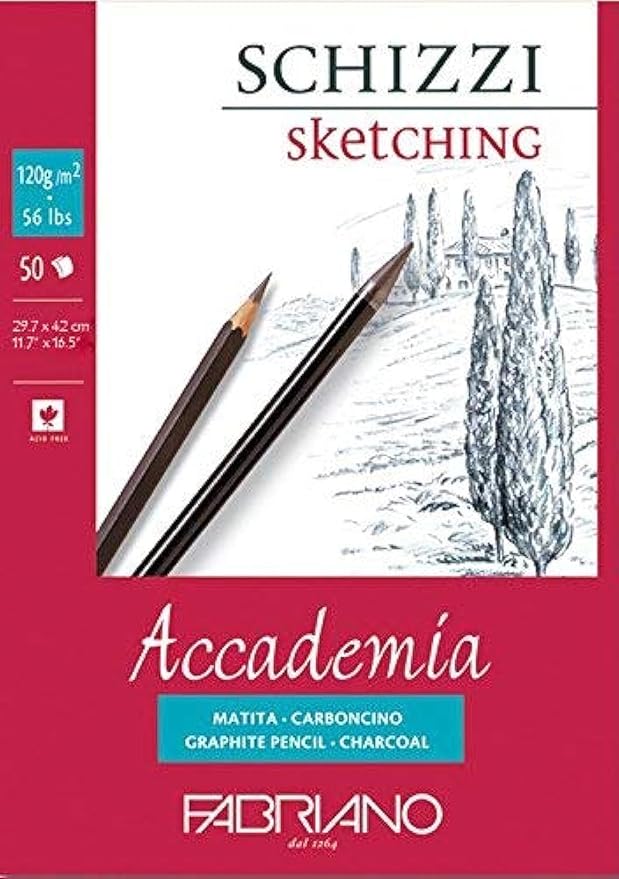 Fabriano Accademia Sketching Pad 120 GSM A3