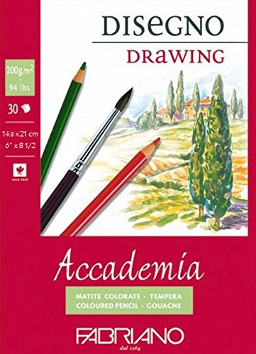 Fabriano Accademia Drawing Pad 200 GSM A5