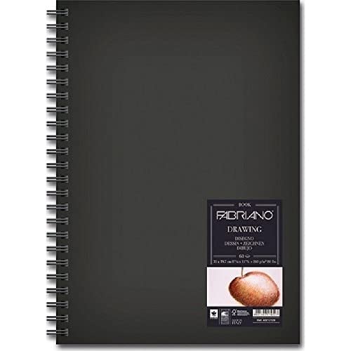 Fabriano Drawing Book Spiral Block Portrait 21 cm X 29 .7 cm. Sheets - 60, 160 GSM