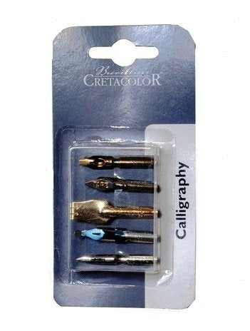 Cretacolor Calligraphy Nibs Set of 5