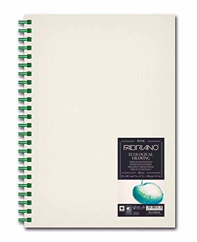 Fabriano Ecological Drawing Book Spiral Bound