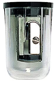 Cretacolor Sharpener for Artist's Pencils with Cap, Black ( pack of 2 )