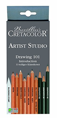 Cretacolor Artists Studio Line Drawing 101 Introduction Set of 11