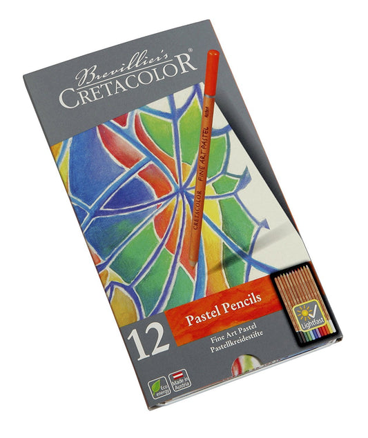 Cretacolor Fine Art Pastel Pencil Set of 12