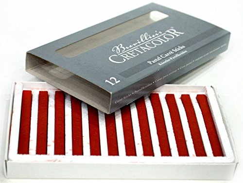 Cretacolor Pastel Carre Sanguine Burnt Set of 12