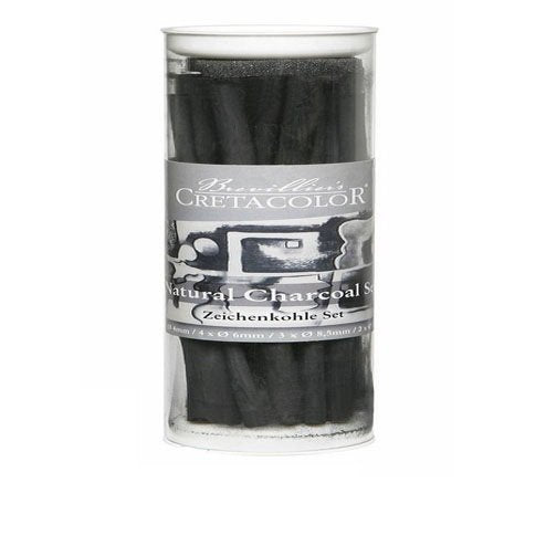 Cretacolor Natural Charcoal Assorted Set of 13