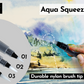 Brustro 3 Flat and Round Aqua Squeeze Leak Proof Watercolour Brush Pen with 9 Sheets Paper Cotton CP 300 GSM, 5x7-inch (Assorted) - Set of 6