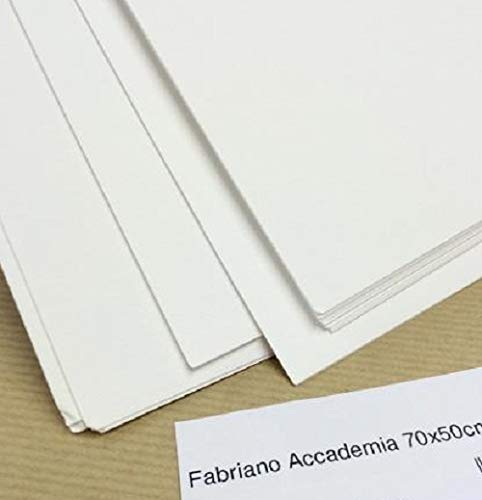 Fabriano Academia Drawing Sheets 200 GSM 70 cm X 100 cm (Pack of 25 Sheets)