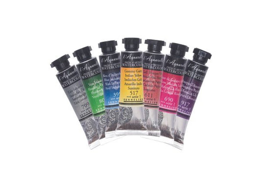 Sennelier Aquarelle French Artists' Watercolor 10 ML (Open Stock)