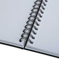 Brustro Artists Wiro Bound Sketch Book , Size 5.5" x 8.5" (Inches), 156 Pages / 78 Sheets , 130 GSM