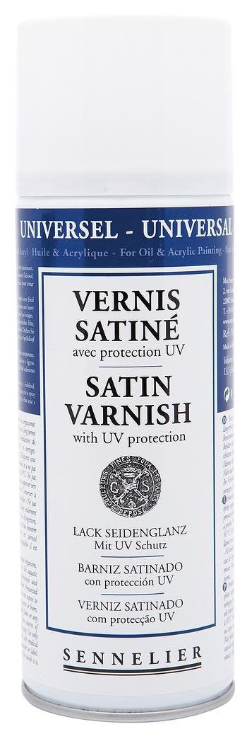 Sennelier Universal Varnish with UV protection 400 ml Spray-Open Stock