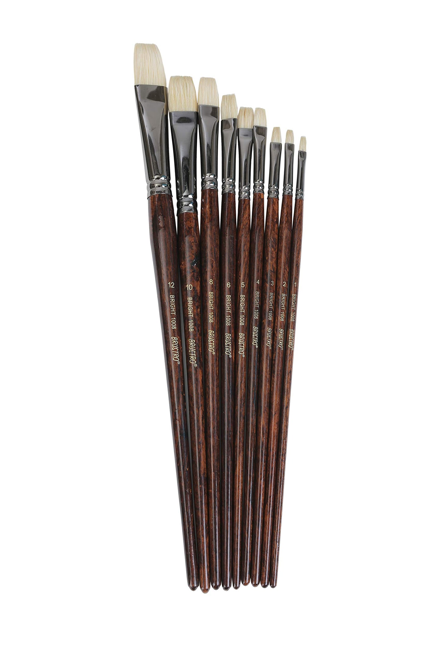 Brustro Artists Bristlewhite Bright Brush Series 1008