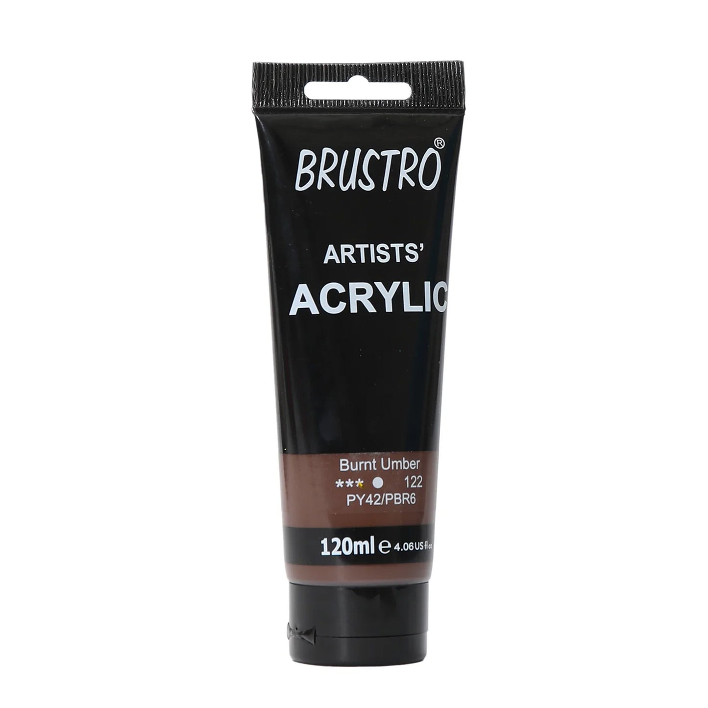 Brustro Artists' Acrylic 120ml Burnt Umber